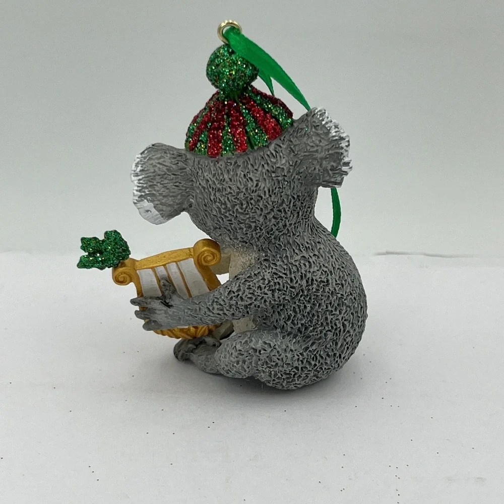 Danbury Mint Koala Ornament Baby Animal Collection Grey Harp Holiday Decor